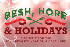 Join us at Besh, Hope & Holidays 12/20!